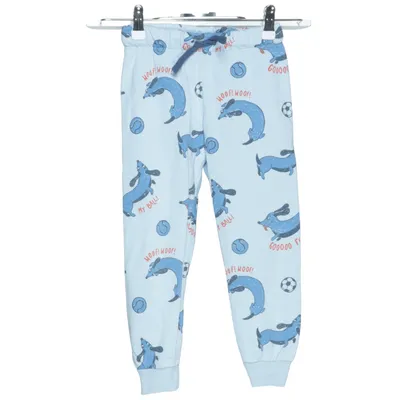 Sweatpants (Blå, Flerfarvet) fra H&M Kids Bomuld, Polyester