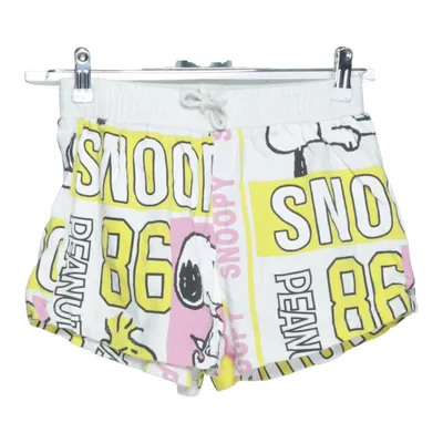 Short de jogging (Blanc, Jaune, Rose) de Zara x Peanuts Coton