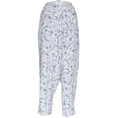 Pantalon (Blanc, Bleu) de Rainbow Viscose