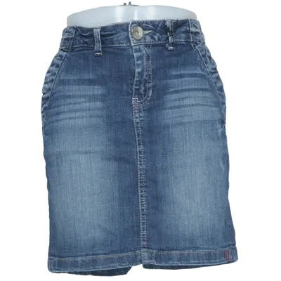 Jupe en jean (Bleu) de EDC by ESPRIT Coton, Élasthane