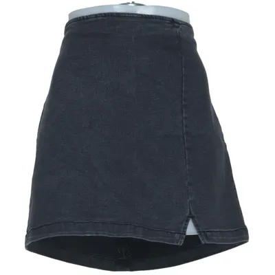 Denim skirt (Gray) from Optima Cotton, Elastane