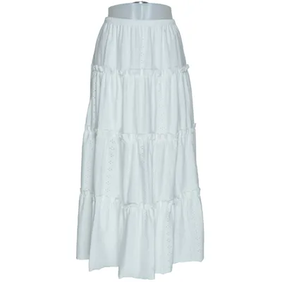 Maxi skirt (White)