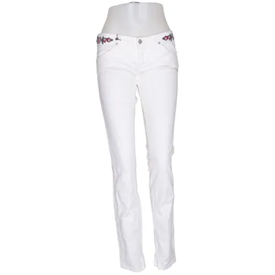 Jeans (Vit, Flerfärgad) från Nolita Bomull, Elastan