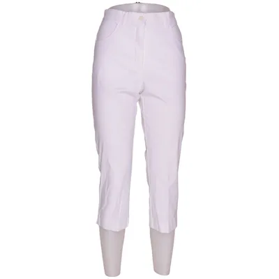 Pantacourt (Blanc) de Revanche Élasthane, Polyamide, Viscose