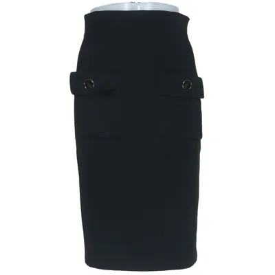 Kjol (Svart) från Oui Set Elastan, Polyester, Viskos