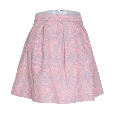 Kjol (Rosa, Grå) från Pimkie Bomull, Elastan, Polyester
