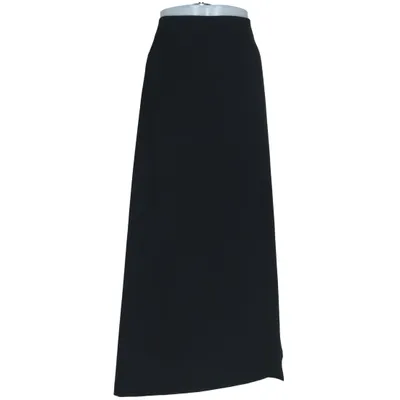 Maxi skirt (Black) from SAND Acetate, Elastane, Polyester, Wool