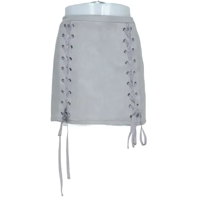 Rok (Grijs) van Honey Punch Elastaan, Polyester