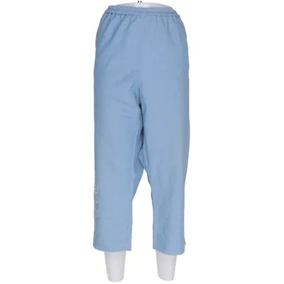 Trekvart bukser (Blå, Hvid) fra Denim & Co Bomuld, Elastan, Polyester