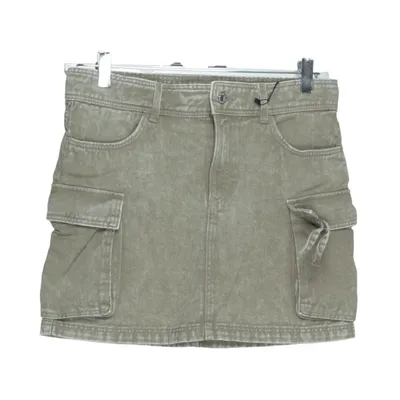 Jeanskjol (Grön) från H&M Bomull