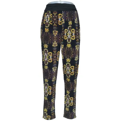Palazzo broek (Zwart, Meerkleurig) van Monton Elastaan, Polyester