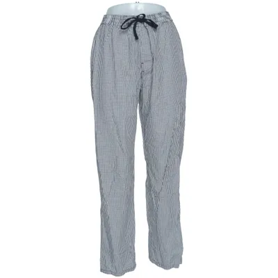 Pyjamasbyxor (Svart, Vit) från Adam Bomull
