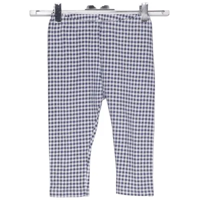 Legging (Bleu, Blanc) de Uniqlo Baby Coton, Polyuréthane