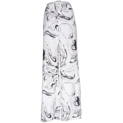 Palazzobyxor (Vit, Svart) från Adolfo Dominguez Polyester