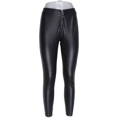 Lackbyxor (Svart) från Vintage Denim Bomull, Polyester