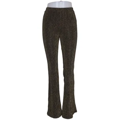Broek (Zwart, Meerkleurig) van Monki Elastaan, Metallvezel, Polyamide