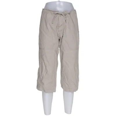 Three-quarter pants (Beige) from East West Cotton, Linen