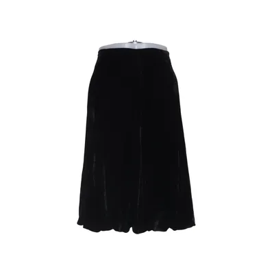 Rok (Zwart) van Eva & Claudi Elastaan, Polyester, Zijde, Viscose