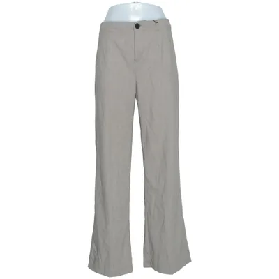 Byxor (Beige) från Bershka Elastan, Polyester, Viskos