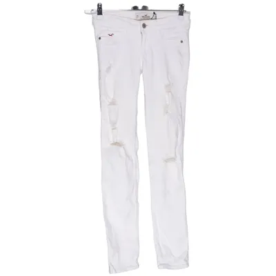 Jeans (Vit) från Hollister California Bomull, Elastan