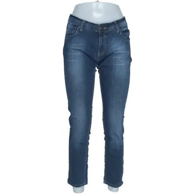 Spijkerbroek (Blauw) van Bros Jeans Katoen, Elastaan