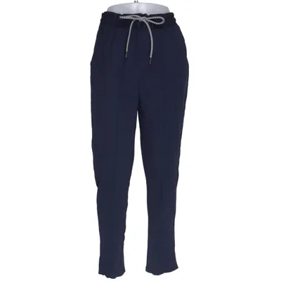 Pants (Blue) from Essentials Cupro, Elastane, Viscose