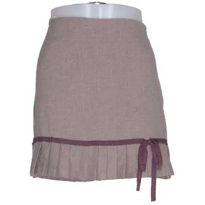Nederdel (Beige, Lilla) fra Urban Outfitters Acetat, Elastan, Polyester, Viscose