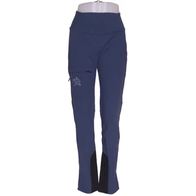 Outdoor pants (Blue, Black) from Maloja Elastane, Polyamide, Polyester