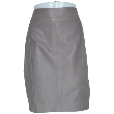 Kjol (Grå) från Margit Brandt Skinn, Polyester