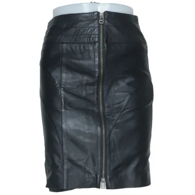 Lederrock (Schwarz) von Amy Vermont Leder, Polyester