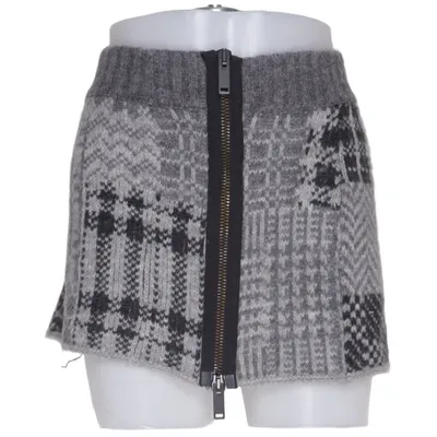 Rok (Grijs) van United Colors of Benetton Acryl, Mohair, Polyamide, Wol