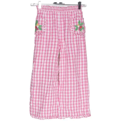 Pantalon de costume (Rose, Blanc) de Mini Boden Coton