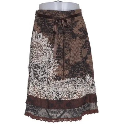 Jupe (Beige, Noir, Multicolore) de Desigual Viscose