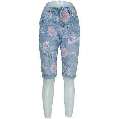 Jeansshorts (Blå, Pink, Flerfarvet) fra Newplay Bomuld, Elastan, Polyester