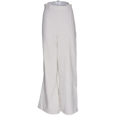 Palazzobyxor (Vit) från H&M Bomull, Elastan, Polyester