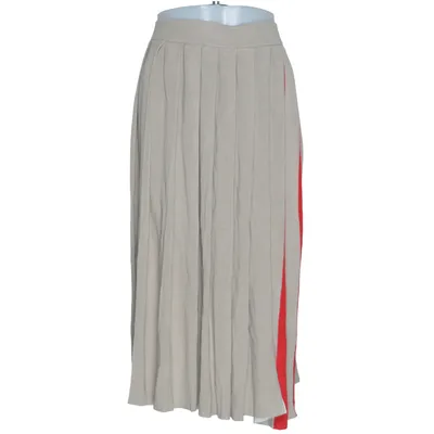 Maxi nederdel (Beige, Rød, Hvid) fra Stile Benetton Polyamid, Viscose