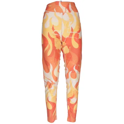 Träningstights (Orange, Flerfärgad) från Maya Freya Elastan, Polyester