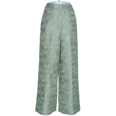 Palazzo pants (Green) from Essentiel Antwerp Polyester, Viscose