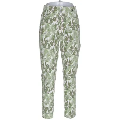 Jean (Vert, Blanc) de Dolly Coton, Élasthane, Polyester