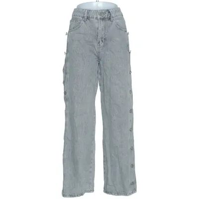 Spijkerbroek (Side Panel Button Jeans) van L'Amitié Katoen, Polyester