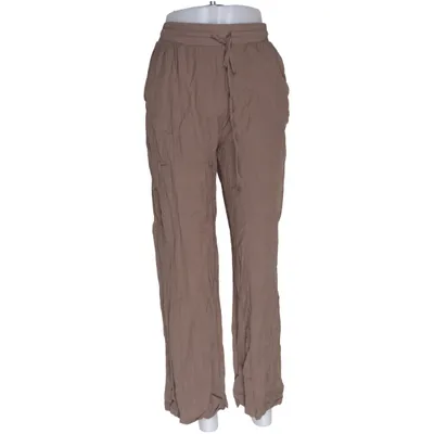 Pants (Brown) from VILA Linen, Viscose