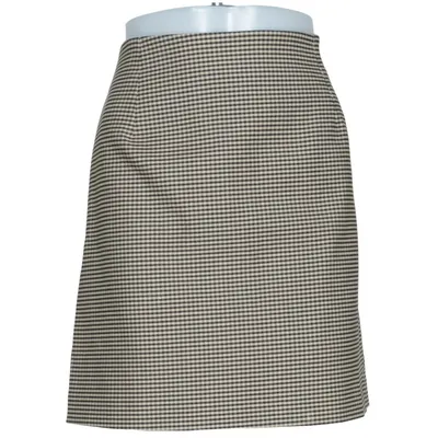 Rock (Beige, Schwarz) von Kauf Dich Glücklich Elasthan, Polyester, Viskose