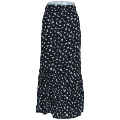 Maxi skirt (Black, White) from Janina Viscose