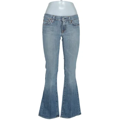 Jeans (Blå) från 7 for All Mankind Bomull, Polyuretan