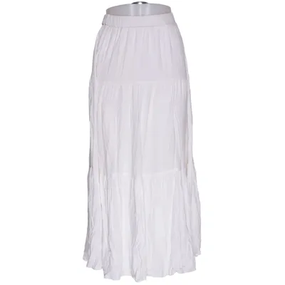 Långkjol (Vit) från Stradivarius