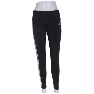 Sportleggings (Zwart, Wit) van Adidas Elastaan, Nylon