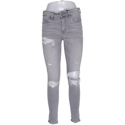 Jean (Gris) de American Eagle Coton, Élasthane