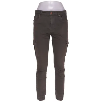 Cargobyxor (Grön) från ONLY Blue Denim Bomull, Elastan