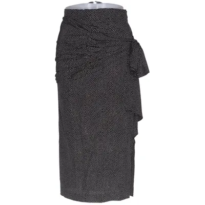 Jupe longue (Noir, Blanc) de Rena Lange