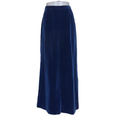 Långkjol (Blå) från Wahls Bomull, Viskos